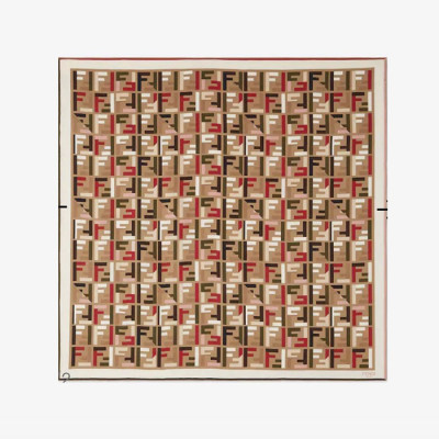 펜디 여성 FF 스퀘어 스카프 - Fendi Womens FF Square Scarf - acc5437x