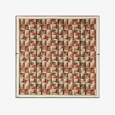 펜디 여성 FF 스퀘어 스카프 - Fendi Womens FF Square Scarf - acc5437x