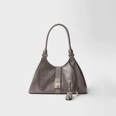 프라다 여성 미디엄 가죽 토트백 1BG563 - Prada Womens Trapeze Silhouette Medium Tote Bag - prb5545x