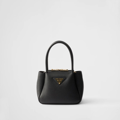 프라다 여성 플루 가죽 미니 핸드백 1BA362 - Prada Womens Flu Leather Mini Handbag - prb5576x