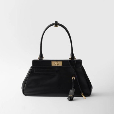프라다 여성 미디움 가죽 토트백 1BG569 - Prada Womens Medium Leather Tote Bag - prb5623x