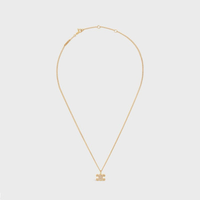 셀린느 여성 골드 네크리스 - Celine Womens Gold Necklace- acc5747x
