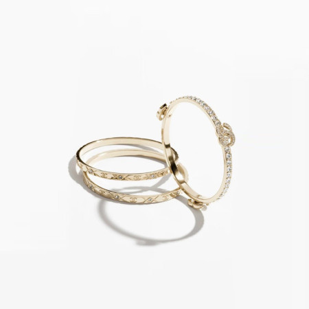 샤넬 여성 골드 팔찌 - Chanel Womens Gold Bangle - acc5749x
