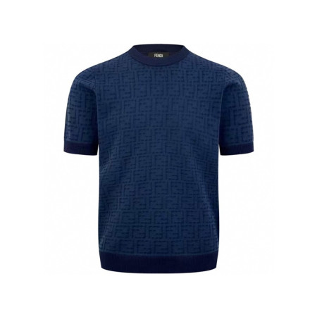 펜디 남성 라운드 반팔 티셔츠 - Fendi Mens Round Tshirt - fec6677x