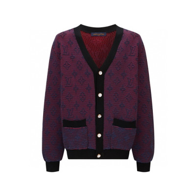루이비통 남성 브이넥 가디건 - Louis vuitton Mens Cardigan - lvc6682x