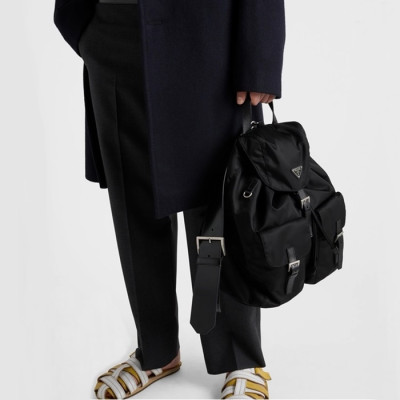 매장판 프라다 남성 리나일론 백팩 2VZ110 - Prada Mens Re-Nylon Backpack - prb5636x