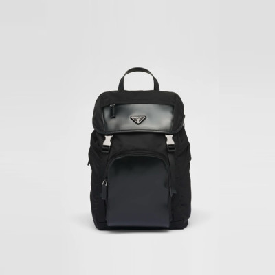 매장판 프라다 남성 리나일론 사피아노 가죽 백팩 2VZ135 - Prada Mens Re-Nylon And Saffiano Leather Backpack - prb5637x