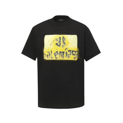발렌시아가 남성 라운드 반팔 티셔츠 - Balenciaga Mens Round Tshirt - bac6769x