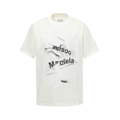 메종 마르지엘라 남성 라운드 반팔 티셔츠 - Maison Margiela Mens Round Tshirt - mac6773x