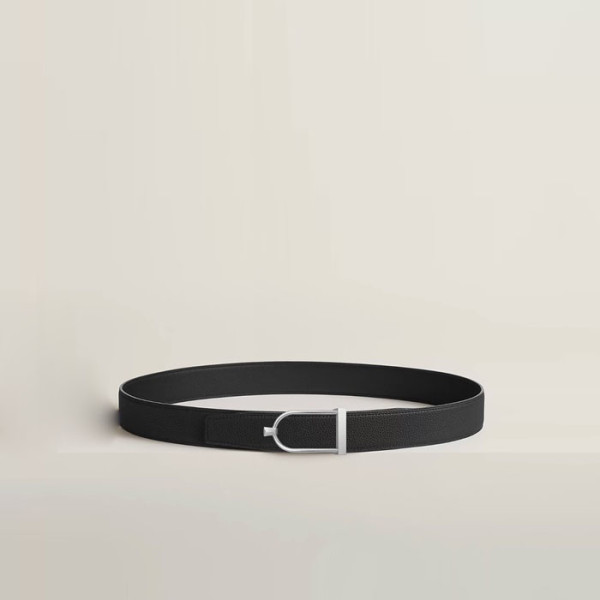 에르메스 남성 Ecrin 버클 리버서블 벨트 - Hermes Mens Ecrin Buckle Reversible Belt - bel195x