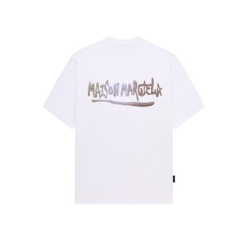 메종 마르지엘라 남성 라운드 반팔 티셔츠 - Maison Margiela Mens Round Tshirt - mac6792x