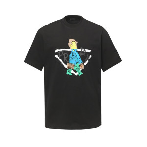 프라다 남성 라운드 반팔티 - Prada Mens Round Tshirt - prc6855x