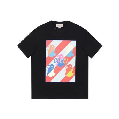 구찌 남성 라운드 반팔티 - Gucci Mens Round Tshirt - guc6872x