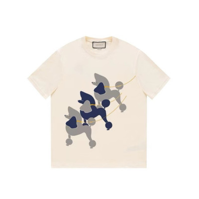 구찌 남성 라운드 반팔티 - Gucci Mens Round Tshirt - guc6875x