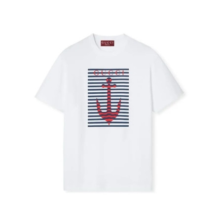 구찌 남성 라운드 반팔티 - Gucci Mens Round Tshirt - guc6912x