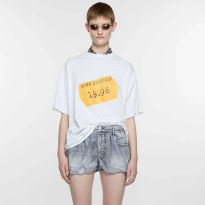 아크네 남성 크루넥 반팔티 - Acne Mens Round Tshirt - anc6956x