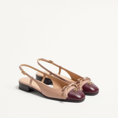 발렌티노 여성 발레 뒤 루아 슬링백 발레리나 - Valentino Womens Valet Du Roi Slingback Ballerina - vas5983x