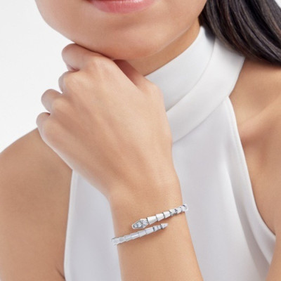 불가리 여성 세르펜티 바이퍼 브레이슬릿 - Bvlgari Womens Serpenti Viper Bracelet - acc5792x
