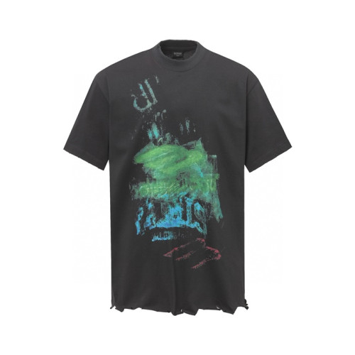 발렌시아가 남성 라운드 반팔 티셔츠 - Balenciaga Mens Round Tshirt - bac6979x