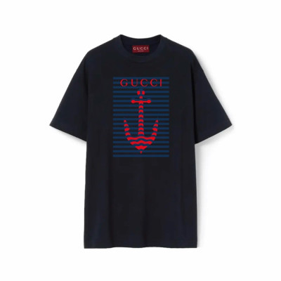 구찌 남성 라운드 반팔티 - Gucci Mens Round Tshirt - guc7013x