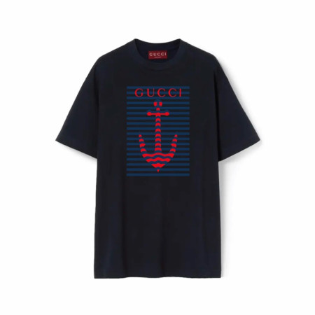구찌 남성 라운드 반팔티 - Gucci Mens Round Tshirt - guc7013x