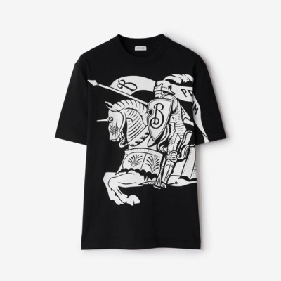 버버리 남성 라운드 반팔 티셔츠 - Burberry Mens Round Tshirt - buc7016x