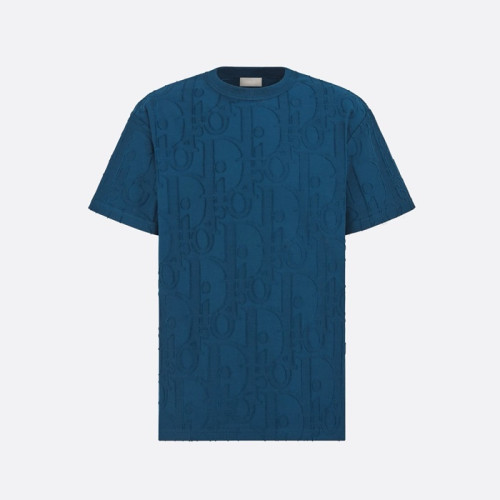 디올 남성 라운드 반팔 티셔츠 - Dior Mens Round Tshirt - dic7037x