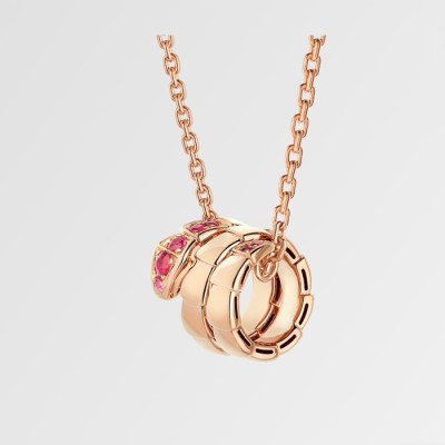 불가리 남/녀 세르펜티 바이퍼 네크리스 - Bvlgari Unisex Serpenti Viper Necklace - acc5801x