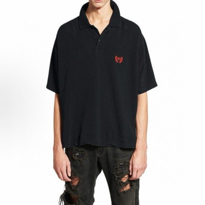 발렌시아가 남성 폴로 반팔 티셔츠 - Balenciaga Mens Polo Tshirt - bac7092x