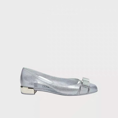 페라가모 여성 바리나 발레리나 플랫 슈즈 - Salvatore Ferragamo Womens Varina Amaretti Flap shoes - fes6018x