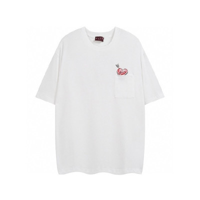 구찌 남성 라운드 반팔티 - Gucci Mens Round Tshirt - guc7093x