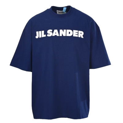 질샌더 남성 크루넥 반팔티 - Jilsander Mens Round Tshirt - jic7114x