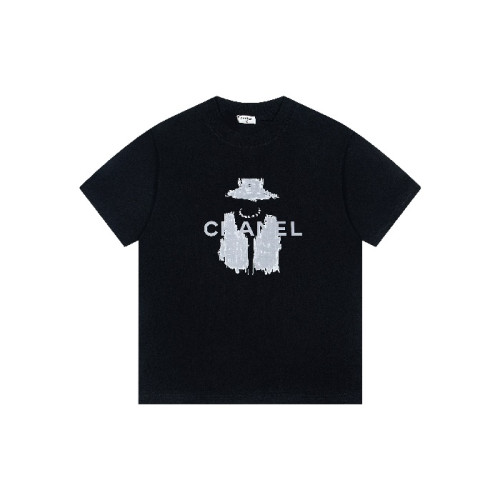 샤넬 남/녀 라운드 반팔티 - Chanel Unisex Round Tshirt - chc7132x