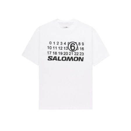메종 마르지엘라 남성 라운드 반팔 티셔츠 - Maison Margiela Mens Round Tshirt - mac7140x