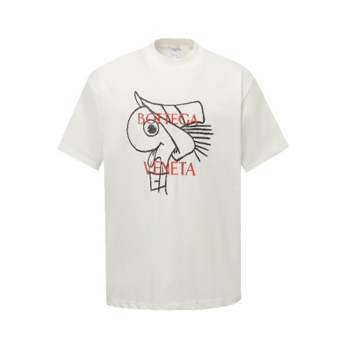 보테가베네타 남성 라운드 반팔티 - Bottega veneta Mens Round Tshirt - bvc7180x