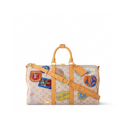 루이비통 남성 키폴 반둘리에 45 M14736 - Louis vuitton Mens Keepall Bandouliere 45 - lvb5841x