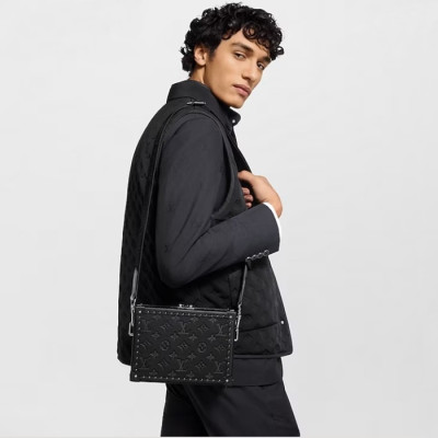 루이비통 남성 클러치 박스 모노그램 섀도우 M12876 - Louis vuitton Mens Clutch Box - lvb5844x
