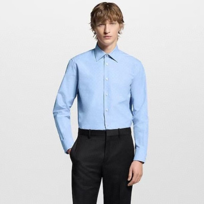 루이비통 남성 베이직 셔츠 - Louis vuitton Mens Dress Shirts - lvc7252x