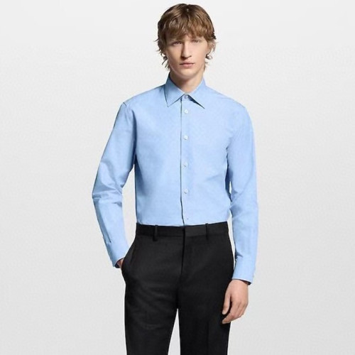 루이비통 남성 베이직 셔츠 - Louis vuitton Mens Dress Shirts - lvc7252x