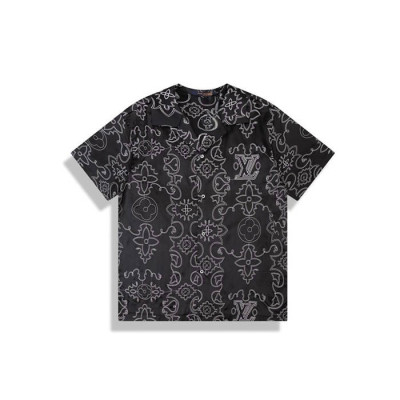 루이비통 남성 반팔 셔츠 - Louis vuitton Mens Polo Shirts - lvc7260x