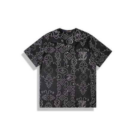 루이비통 남성 반팔 셔츠 - Louis vuitton Mens Polo Shirts - lvc7260x