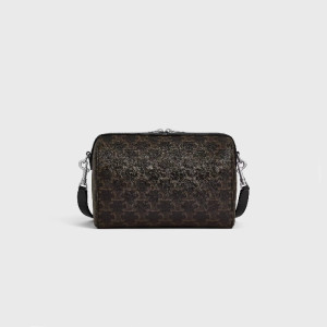 셀린느 남/녀 미니 보스턴 트리옹프 캔버스 - Celine Unisex Mini Boston Triomphe Canvas - ceb5868x