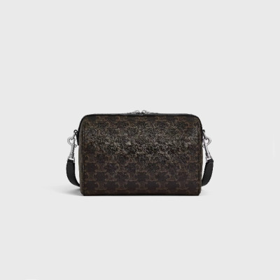 셀린느 남/녀 미니 보스턴 트리옹프 캔버스 - Celine Unisex Mini Boston Triomphe Canvas - ceb5868x
