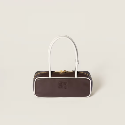 미우미우 여성 가죽 보 백 - Miumiu Womens Beau Bag - mib5869x