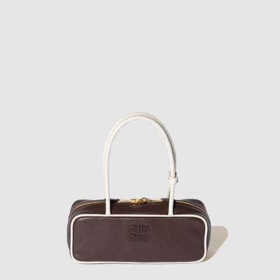 미우미우 여성 가죽 보 백 - Miumiu Womens Beau Bag - mib5869x