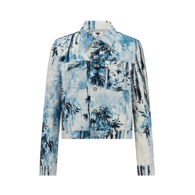 디올 여성 데님 재킷 - Dior Womens Denim Jacket - dic7337x