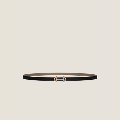 에르메스 여성 감마 버클 리버서블 벨트 - Hermes Womens Gamma Buckle Reversible Belt - bel287x