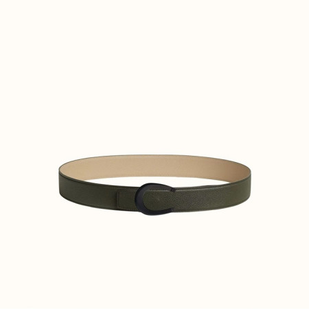 에르메스 남성 럭키 버클 리버서블 벨트 - Hermes Mens Luck Buckle Reversible Belt - bel328x