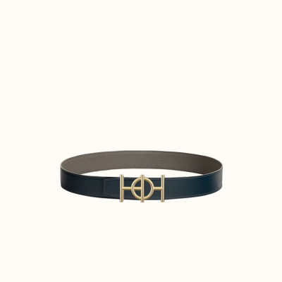 에르메스 남성 Ulysse 버클 리버서블 벨트 - Hermes Mens Ulysse Buckle Reversible Belt - bel345x