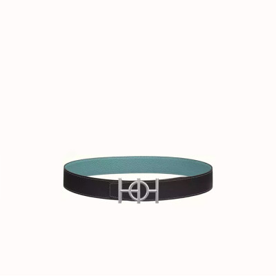 에르메스 남성 Ulysse 버클 리버서블 벨트 - Hermes Mens Ulysse Buckle Reversible Belt - bel347x